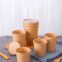 PLA kraft paper disposable paper soup cups