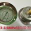 63mm back mount pressure gauges made in China factory,pressure gauges China supplier