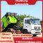 Hook arm garbage truck