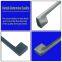 Aluminum Kitchen Handle Knurled Wardrobe Metal Pull Handles Furniture Cabinets Door T Bar Handle