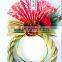 Hot Sale Spring pine straw wreath decoration/Japan Style Spring Wreath