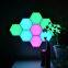 6pcs Honeycomb Quantum Lamp Smart Sensor Diy Geometric Colorful Wall Led Modular Night Hexagon Touch Light