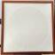 50* 50 cm Xuan Paper  Red Color  Rosewood  Burly wood wooden Frame