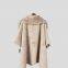 Nouveau chale - cape à revers en fourrure pour l'automne et l'hiver, manteau sursiz, cardigan large pour femmes