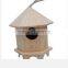 Handmade Custom Wooden Peanuts Snoopy Doghouse Birdhouse - Functional- NEW