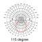 TDS-HB100 120 Degree 100mm Led Glass Lens for Bay Light