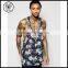 Men Tank Tops With All Over Floral Print