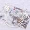 Wholesale custome jewelry Clear Crystal Flower Hair Accessory