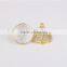 Hot direct sale fashion white zircon 925 silver jewelry stud earring set from china