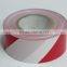 Red And White With SGS And TUV Certification Warning Tape