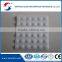 8mm height plastic sheet white board for roof garden