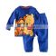 Fashion customized keep warm kid clothes set,children pijamas nightwear, cow baby one-piece pajamas,toddler wear