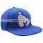 fashion blue minion snapback hat