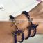 Best selling stainless steel mens anchor bracelet