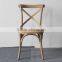 French Style Used Wholesale Cross Back Restaurant Chairs