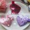 2015 New Sequin Heart Hair Clips Kids Wholesales Sequin Bow Children Hair Accessory CB-3395