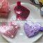 2015 New sequin heart hair clips Kids wholesales sequin bow Children Hair Accessory CB-3395