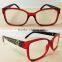 2014 customized fashion heart leopard reading glasses