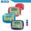 OEM/ODM Promotional Multi-functional Calories/KM/Mile Step Counter China Bulk Walking Pedometers with Logo Customized