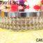 Wholesale high quality wedding cake stand with crystal for wedding & party decoration(CAKE-003)
