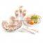 JoyHome Plant fiber Wholesale rainbow dinner set