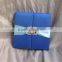 2016 Hot sale charming blue silk hardcover wedding invitations with light blue ribbons&rhinestone brooches