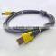 2.0v usb cable with magnet ring 1.5m/5ft USB to Micro USB m/m Cable for Printer