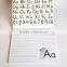 softcover ABC writing pad school book