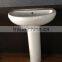 FH300C Washbasin Pedetal Bathroom Design Sanitary Ware Ceramic