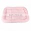 Excellent Quality Pink Soft Plush Pashm Dog Puppy Pet Cat Warm Slumber Sleep Crate Mat Bed Kennel Pad New Arrival