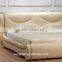 Cheap modern leather bedroom set