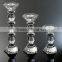K9 Crystal Euro style candlestick Holders