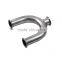 DIN ss304 ss316L Stainless Steel Sanitary threaded hdpe reducing tee