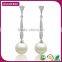 China Wholesale Market Pearl Hanging Earrings