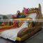 interesting popular inflatable slide with many animals