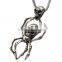 Never fade 316L stainless steel spider pendant with stock