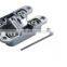 Zina Alloy Nickel Plating door Concealed hinge