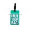 Made in China custom bag tag business card size luggage tag