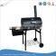 Outdoor Charcoal Barrel BBQ Grill with Wheels