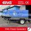 Mobile trailer genset , 200KW portable generator power plant