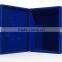 Deep bule suitcase shaped gift box