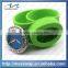 Customized Fashion Kids Popular Cartoon Silicone Slap Watch