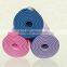 Promotional PU leather top nature rubber fitness yoga mat