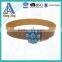 Handmade Band simple leisure shinny faux leather dress belt