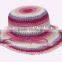 New Wholesale top quality beautiful straw crocheted sun hat