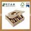 Wholesale FSC Promotional Eco-friendly cheap small wooden food/candy/chocolate boxes                        
                                                Quality Choice