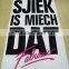 100% cotton black and white printed promotional beach towel