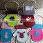 Promotional Cute Felt christmas mitten greeting card bag holder new for 2015