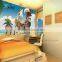 (L00118)kids washable bedroom japanese wall mural