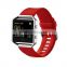 new hot selling Ultra-thin silicon Rubber sport watch band wristband for apple watch unique replacment strap